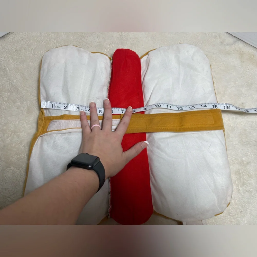 Hot Dog Costume for Dogs - Red and Tan